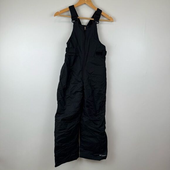 Columbia Kids' Columbia Snowslope II Bib Size Medium 10/12 SG8394 Black - Picture 1 of 8